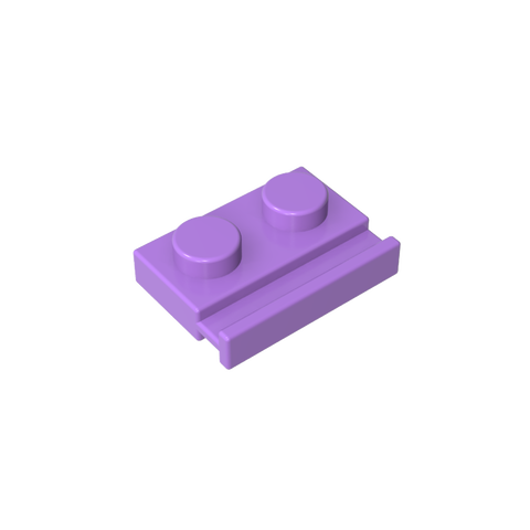 Gobricks,Plate Special 1 x 2 with Door Rail,32028