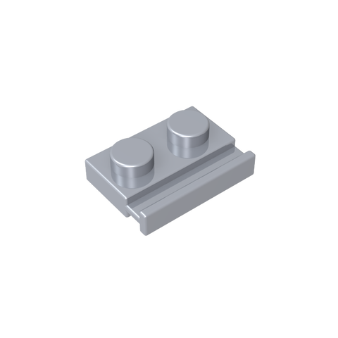 Gobricks,Plate Special 1 x 2 with Door Rail,32028