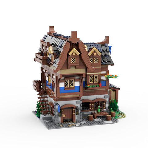 (Gobricks version)MOC-70187 MEDIEVAL TAVERN & INN