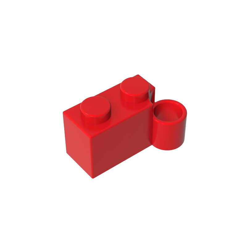Gobricks,Hinge Brick 1 x 4 [Lower],3831