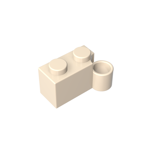 Gobricks,Hinge Brick 1 x 4 [Lower],3831