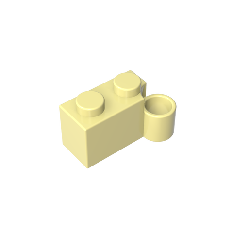 Gobricks,Hinge Brick 1 x 4 [Lower],3831
