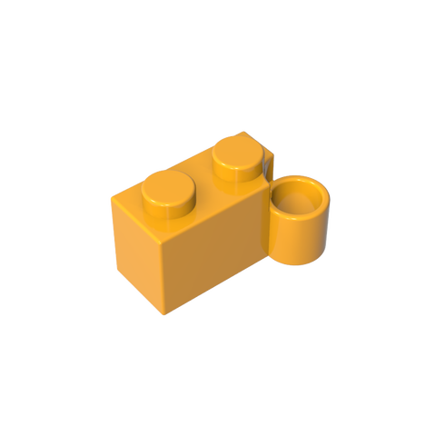 Gobricks,Hinge Brick 1 x 4 [Lower],3831