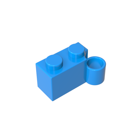 Gobricks,Hinge Brick 1 x 4 [Lower],3831