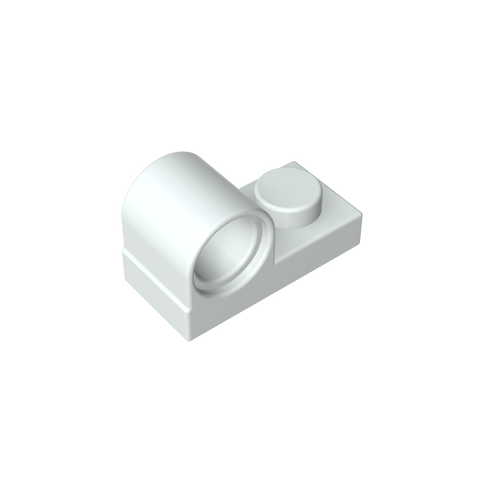 Gobricks,Plate Special 1 x 2 with Pin Hole on Top,11458