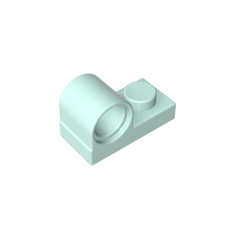 Gobricks,Plate Special 1 x 2 with Pin Hole on Top,11458
