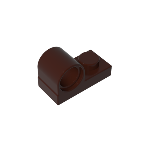 Gobricks,Plate Special 1 x 2 with Pin Hole on Top,11458