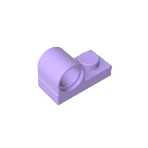Gobricks,Plate Special 1 x 2 with Pin Hole on Top,11458