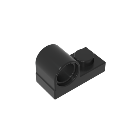 Gobricks,Plate Special 1 x 2 with Pin Hole on Top,11458