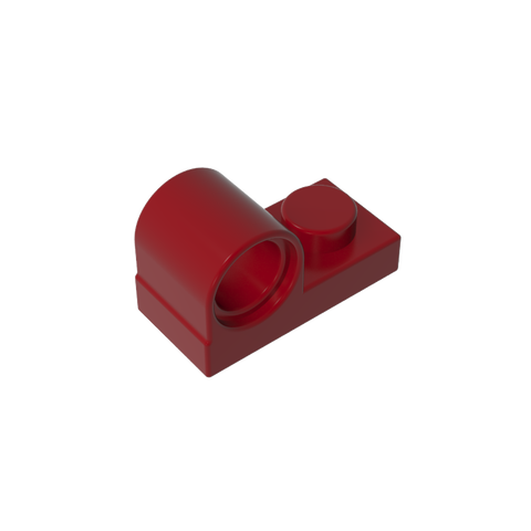 Gobricks,Plate Special 1 x 2 with Pin Hole on Top,11458