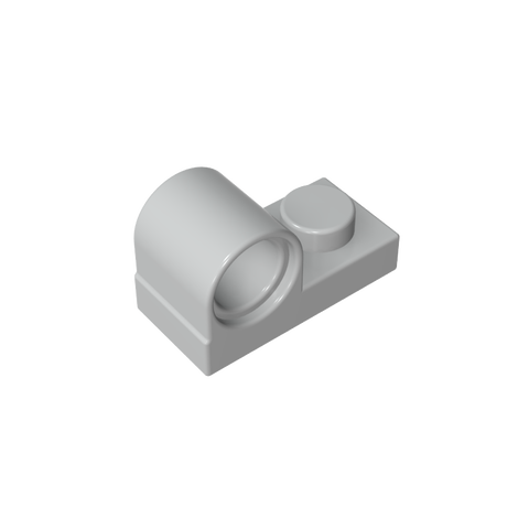 Gobricks,Plate Special 1 x 2 with Pin Hole on Top,11458