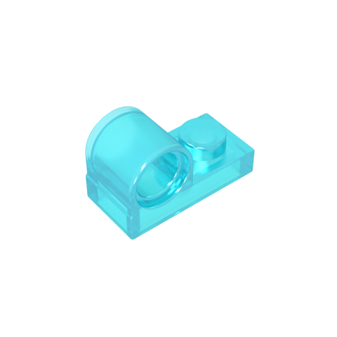 Gobricks,Plate Special 1 x 2 with Pin Hole on Top,11458