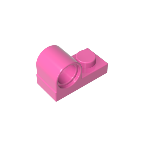 Gobricks,Plate Special 1 x 2 with Pin Hole on Top,11458