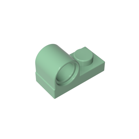 Gobricks,Plate Special 1 x 2 with Pin Hole on Top,11458
