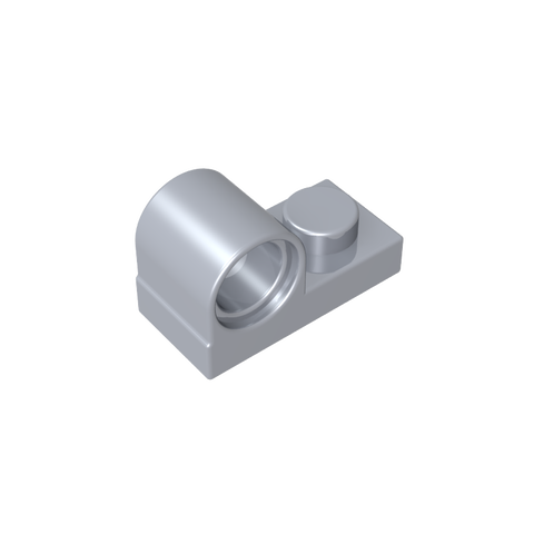Gobricks,Plate Special 1 x 2 with Pin Hole on Top,11458