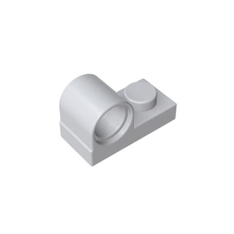 Gobricks,Plate Special 1 x 2 with Pin Hole on Top,11458