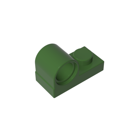 Gobricks,Plate Special 1 x 2 with Pin Hole on Top,11458