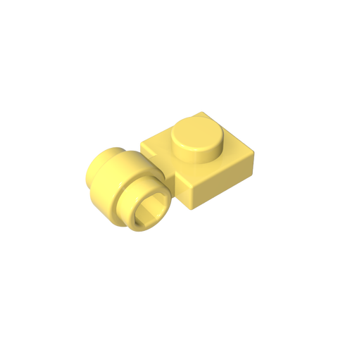 Gobricks,Plate Special 1 x 1 with Clip Light [Thick Ring],4081b,4081,4081a,41632,4018