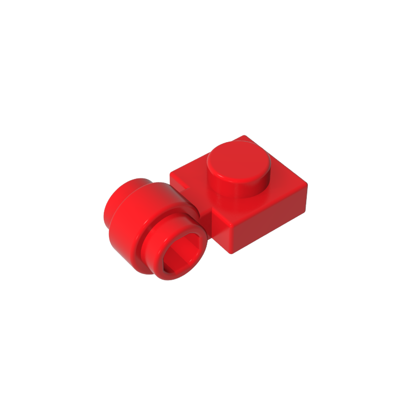 Gobricks,Plate Special 1 x 1 with Clip Light [Thick Ring],4081b,4081,4081a,41632,4018