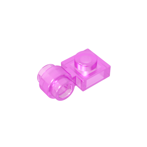 Gobricks,Plate Special 1 x 1 with Clip Light [Thick Ring],4081b,4081,4081a,41632,4018