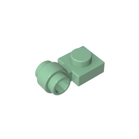 Gobricks,Plate Special 1 x 1 with Clip Light [Thick Ring],4081b,4081,4081a,41632,4018
