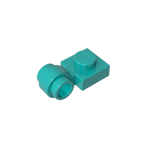 Gobricks,Plate Special 1 x 1 with Clip Light [Thick Ring],4081b,4081,4081a,41632,4018