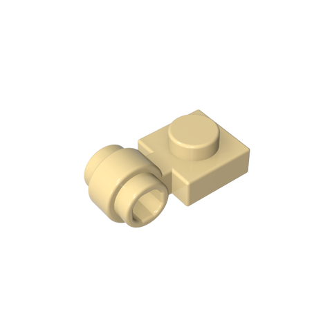 Gobricks,Plate Special 1 x 1 with Clip Light [Thick Ring],4081b,4081,4081a,41632,4018