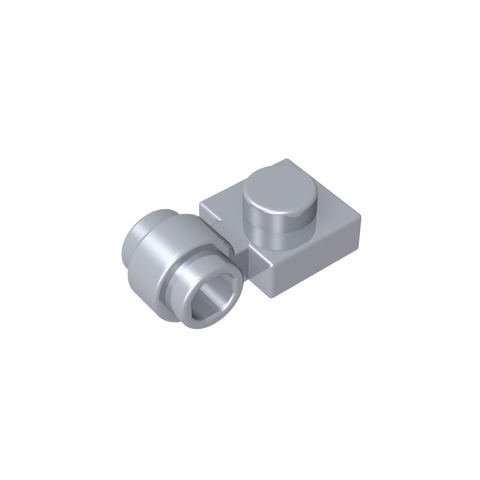 Gobricks,Plate Special 1 x 1 with Clip Light [Thick Ring],4081b,4081,4081a,41632,4018