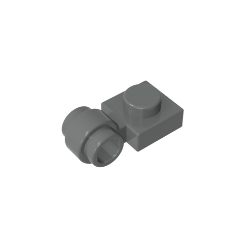 Gobricks,Plate Special 1 x 1 with Clip Light [Thick Ring],4081b,4081,4081a,41632,4018