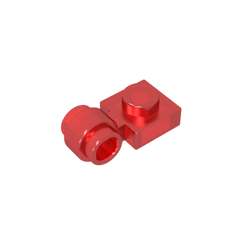 Gobricks,Plate Special 1 x 1 with Clip Light [Thick Ring],4081b,4081,4081a,41632,4018
