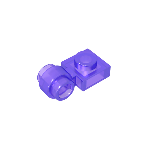 Gobricks,Plate Special 1 x 1 with Clip Light [Thick Ring],4081b,4081,4081a,41632,4018