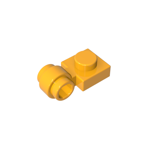 Gobricks,Plate Special 1 x 1 with Clip Light [Thick Ring],4081b,4081,4081a,41632,4018