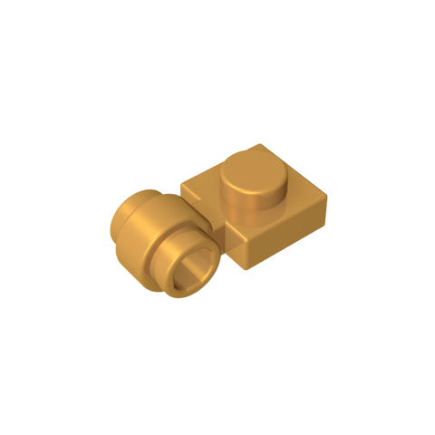 Gobricks,Plate Special 1 x 1 with Clip Light [Thick Ring],4081b,4081,4081a,41632,4018