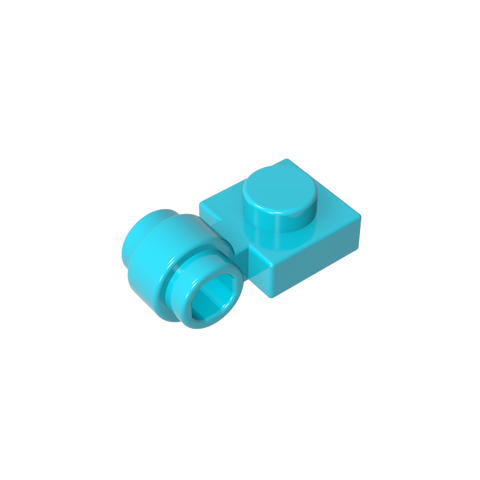 Gobricks,Plate Special 1 x 1 with Clip Light [Thick Ring],4081b,4081,4081a,41632,4018