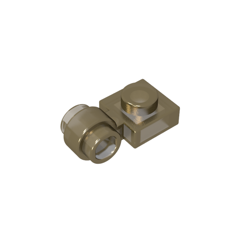 Gobricks,Plate Special 1 x 1 with Clip Light [Thick Ring],4081b,4081,4081a,41632,4018