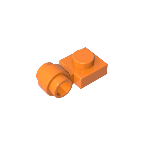 Gobricks,Plate Special 1 x 1 with Clip Light [Thick Ring],4081b,4081,4081a,41632,4018