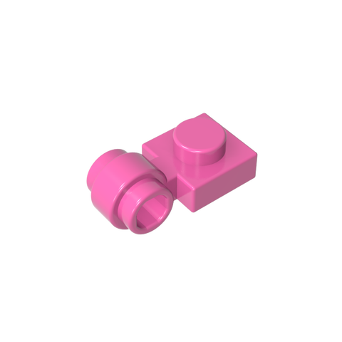 Gobricks,Plate Special 1 x 1 with Clip Light [Thick Ring],4081b,4081,4081a,41632,4018