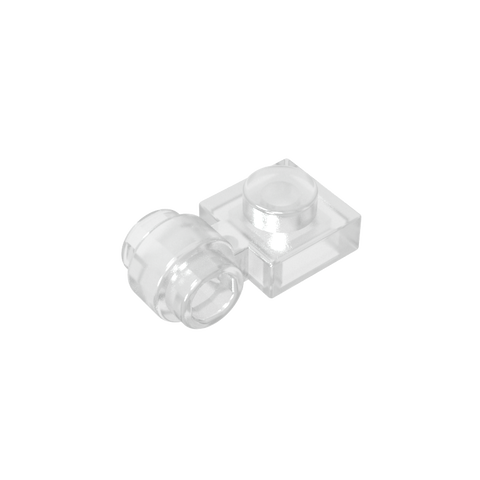 Gobricks,Plate Special 1 x 1 with Clip Light [Thick Ring],4081b,4081,4081a,41632,4018
