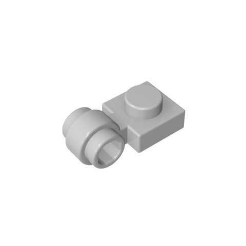 Gobricks,Plate Special 1 x 1 with Clip Light [Thick Ring],4081b,4081,4081a,41632,4018