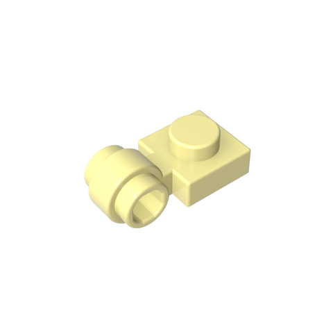 Gobricks,Plate Special 1 x 1 with Clip Light [Thick Ring],4081b,4081,4081a,41632,4018