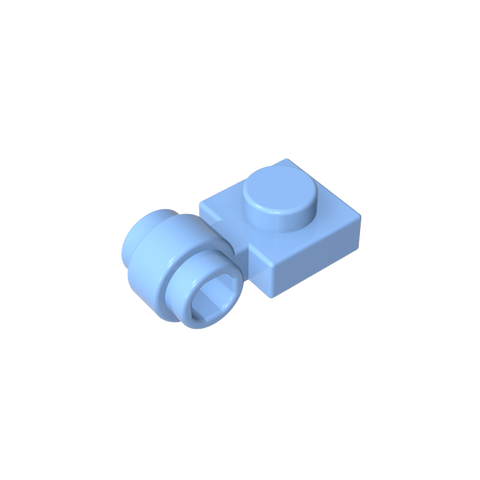 Gobricks,Plate Special 1 x 1 with Clip Light [Thick Ring],4081b,4081,4081a,41632,4018