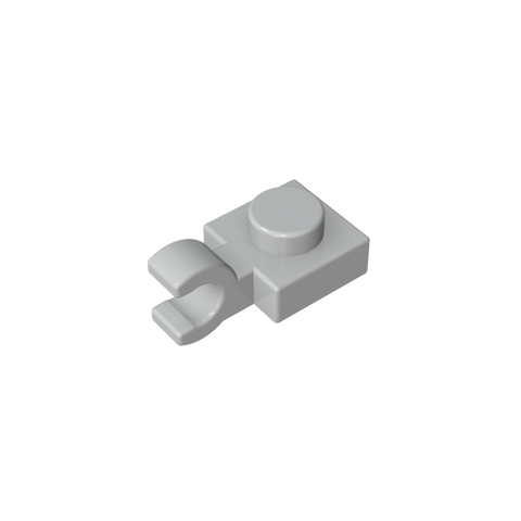 Gobricks,Plate Special 1 x 1 with Clip Horizontal [Thick U Clip],6019,61252,52738