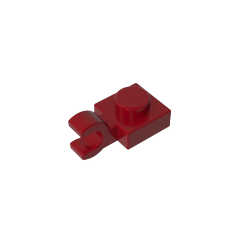 Gobricks,Plate Special 1 x 1 with Clip Horizontal [Thick U Clip],6019,61252,52738