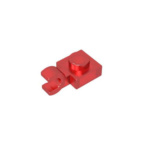 Gobricks,Plate Special 1 x 1 with Clip Horizontal [Thick U Clip],6019,61252,52738