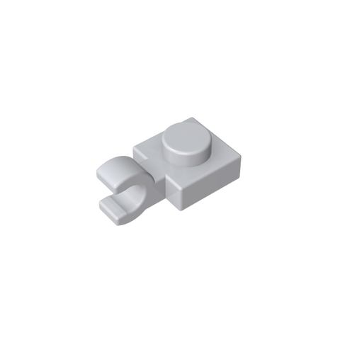 Gobricks,Plate Special 1 x 1 with Clip Horizontal [Thick U Clip],6019,61252,52738