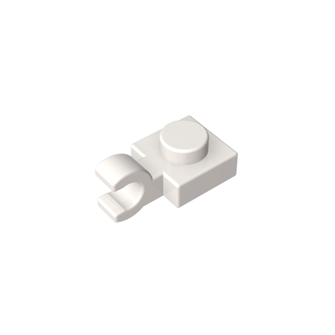 Gobricks,Plate Special 1 x 1 with Clip Horizontal [Thick U Clip],6019,61252,52738