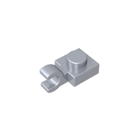Gobricks,Plate Special 1 x 1 with Clip Horizontal [Thick U Clip],6019,61252,52738