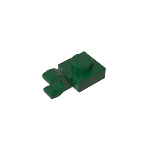 Gobricks,Plate Special 1 x 1 with Clip Horizontal [Thick U Clip],6019,61252,52738