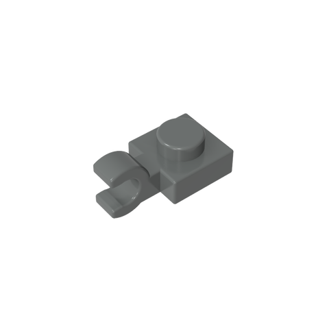 Gobricks,Plate Special 1 x 1 with Clip Horizontal [Thick U Clip],6019,61252,52738