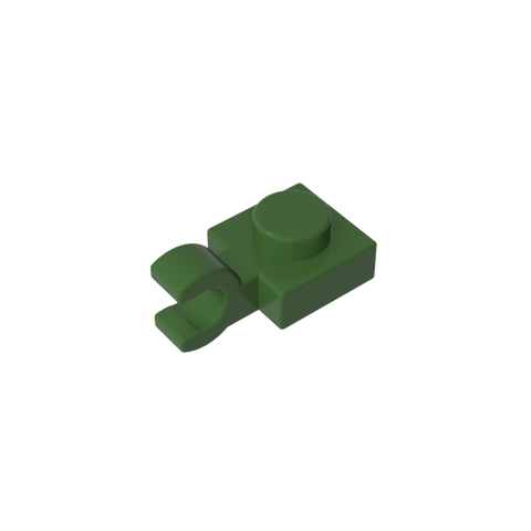 Gobricks,Plate Special 1 x 1 with Clip Horizontal [Thick U Clip],6019,61252,52738
